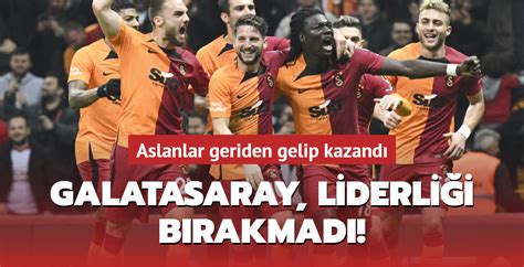 G­a­l­a­t­a­s­a­r­a­y­ ­L­i­d­e­r­l­i­ğ­i­ ­B­ı­r­a­k­m­a­d­ı­